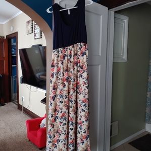 Pinkblush maxi maternity dress